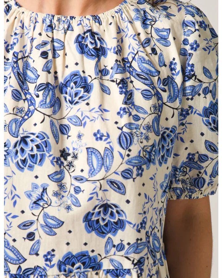 Olive Dress / Grecian Paisley