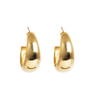 Pure Steel Soft Earring - Gold 1046-0242