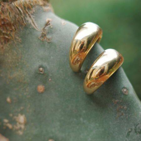 Pure Steel Soft Earring - Gold 1046-0242