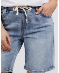 Gabby Bermuda Shorts / Mid Blue
