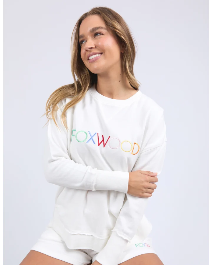Simplified Confetti Crew /  Vintage White