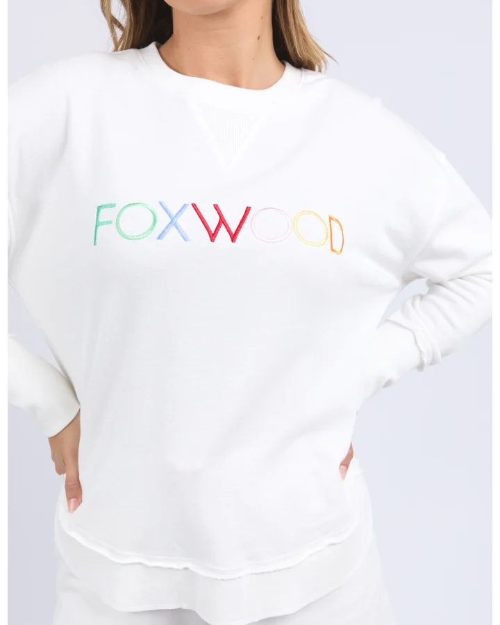 Simplified Confetti Crew /  Vintage White