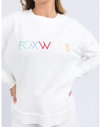 Simplified Confetti Crew /  Vintage White