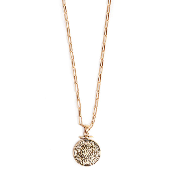 2018-0989 Coins of Relief - Necklace 85cm Long