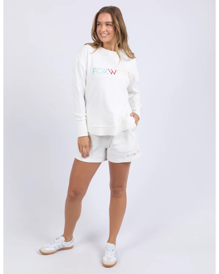 Simplified Confetti Crew /  Vintage White