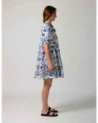 Olive Dress / Grecian Paisley