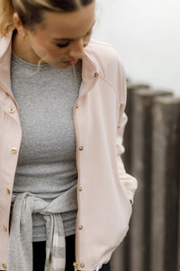 Dallas Jacket - Peach Rose