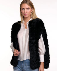Fur Cape - Black