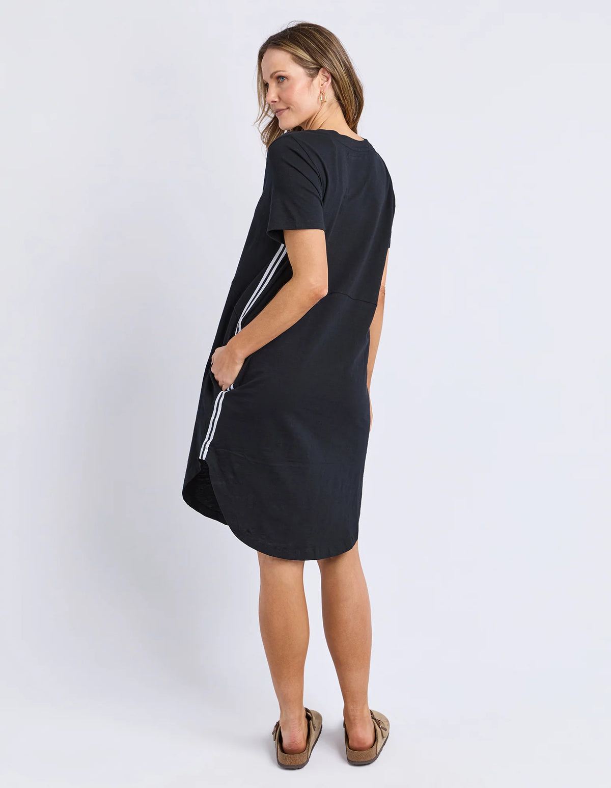 Bay Tape Dress / Black