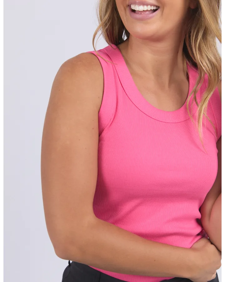 Iris Tank / Hot Pink