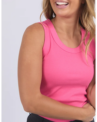 Iris Tank / Hot Pink