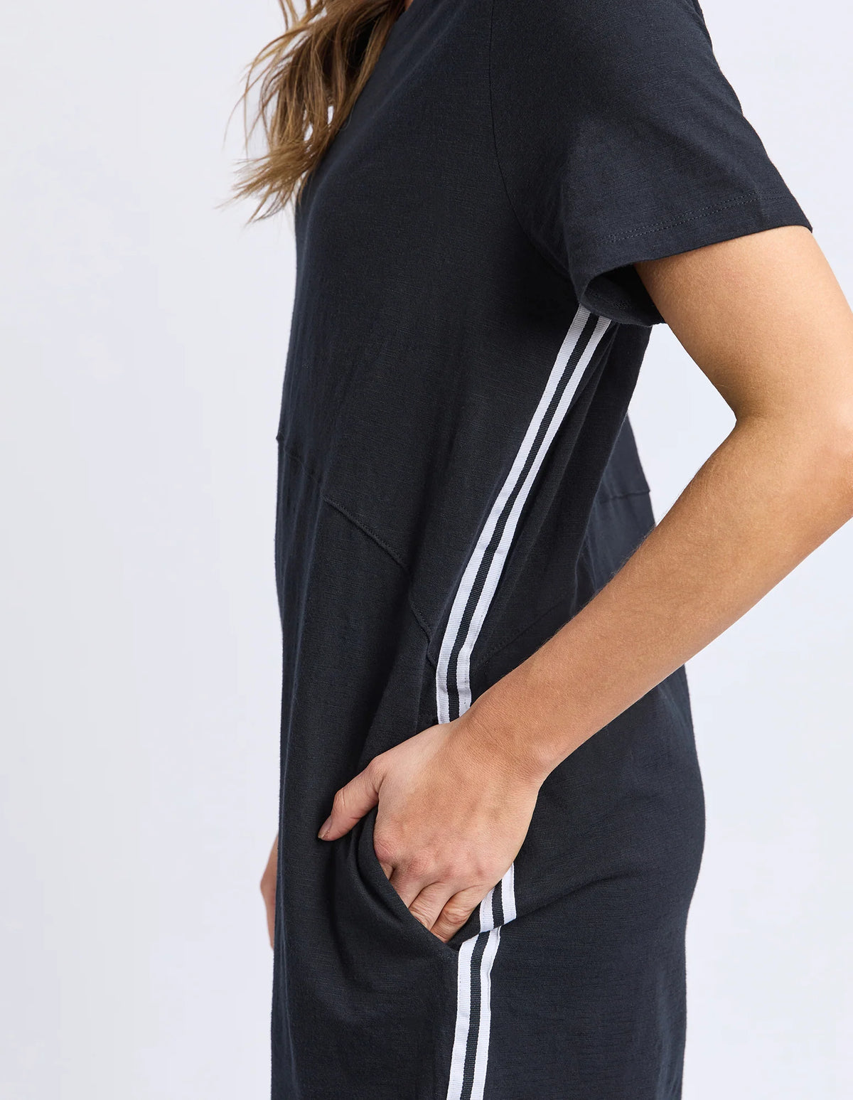 Bay Tape Dress / Black