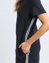 Bay Tape Dress / Black