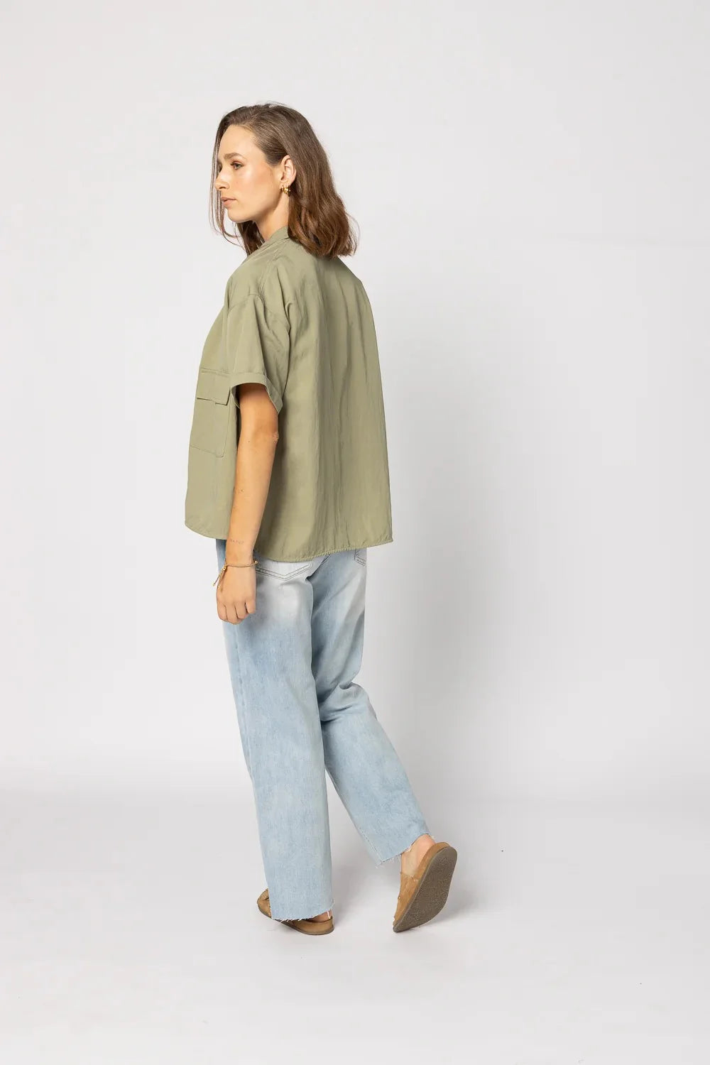 Over the Top Jacket - Khaki