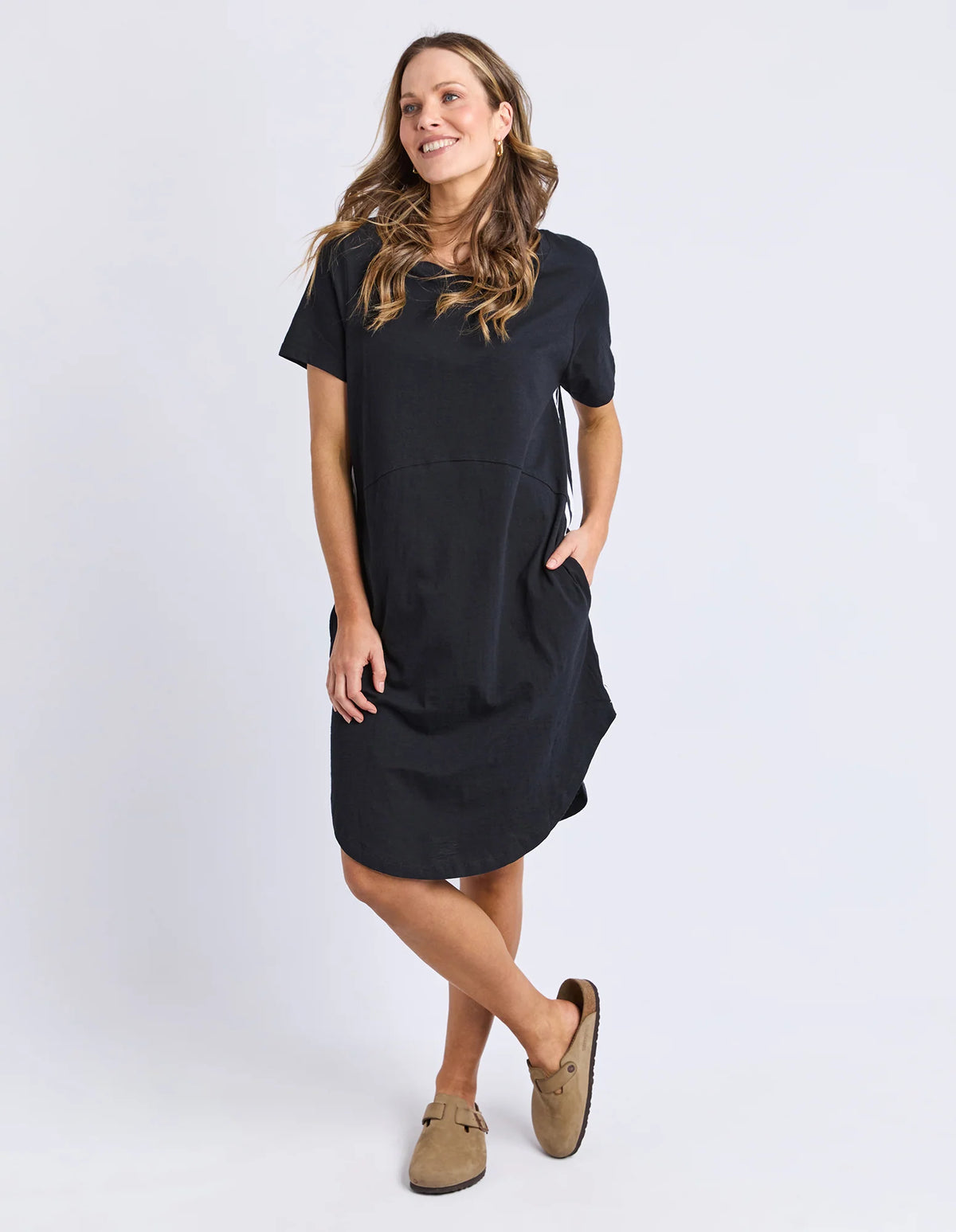 Bay Tape Dress / Black