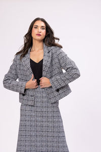 Adrey  Blazer - Midnight Tweed