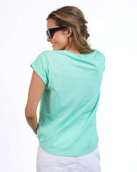 Signature Tee / Neon Mint