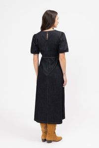 Maya Dress - Washed Black