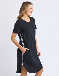 Bay Tape Dress / Black
