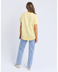 Farrah S/S Tee /Lemon