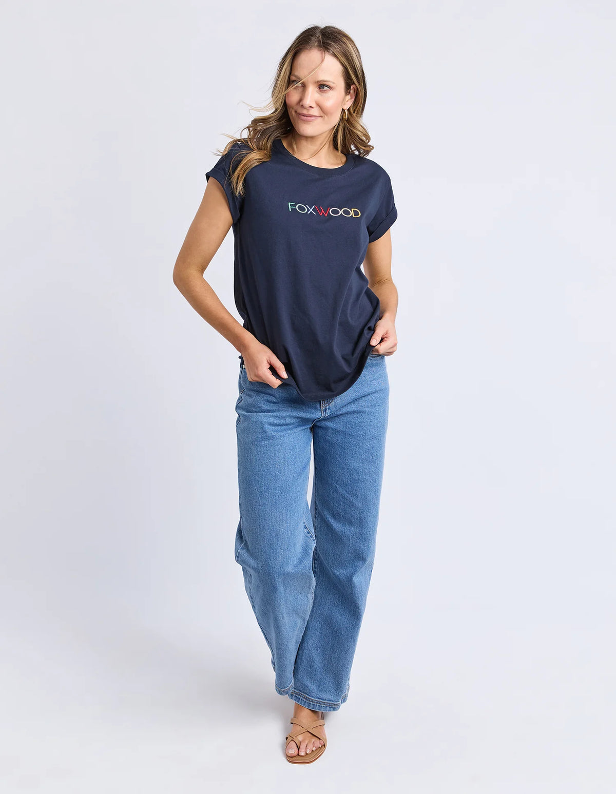 Confetti Tee / Navy
