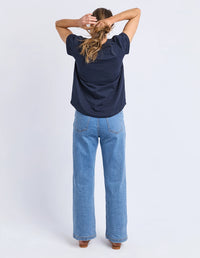 Confetti Tee / Navy