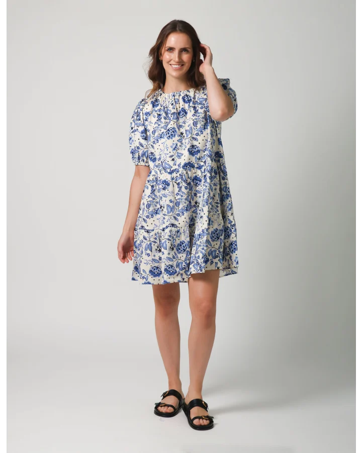 Olive Dress / Grecian Paisley