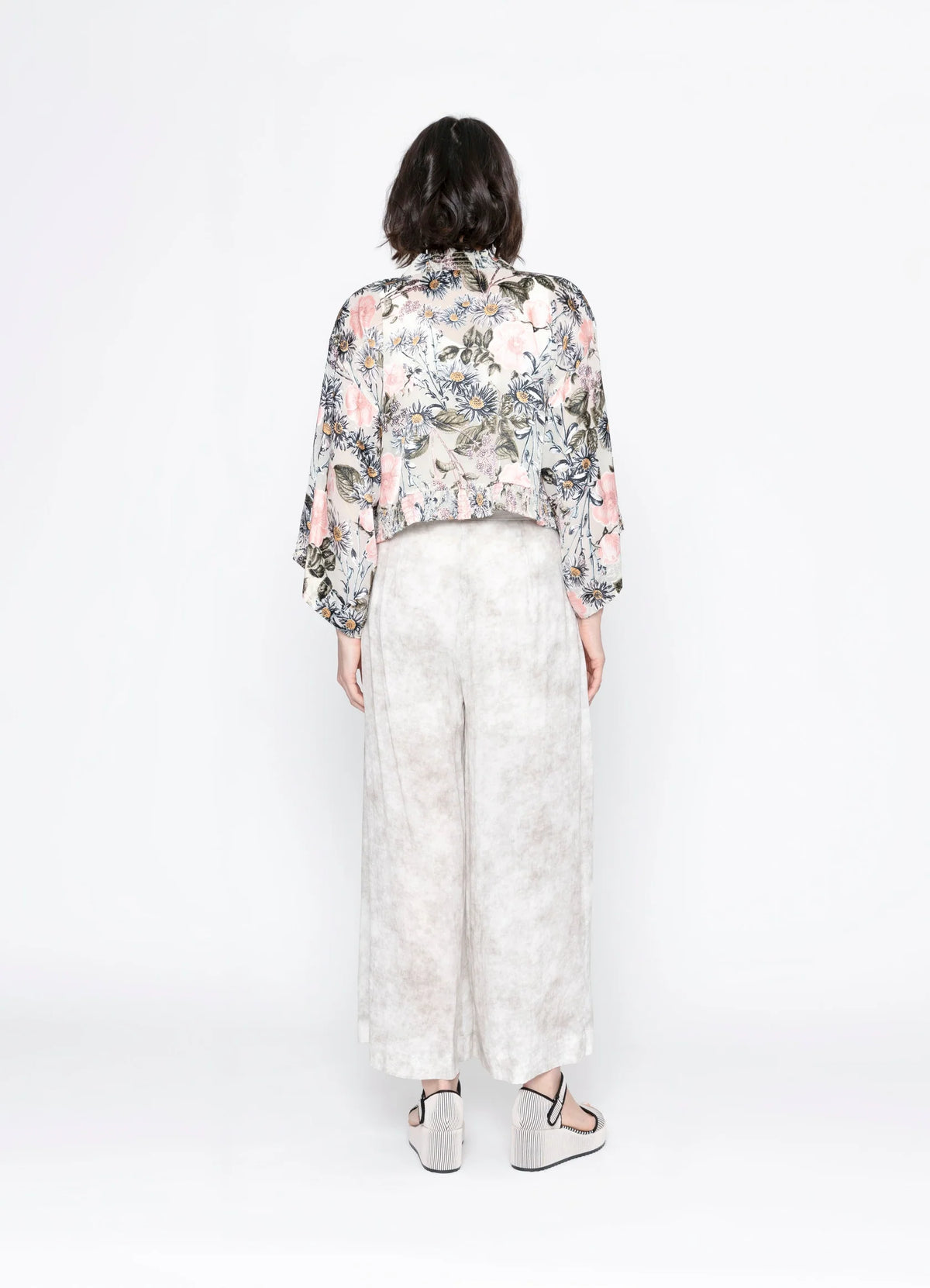 Renata Cardigan - Eden Print
