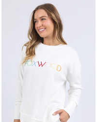 Simplified Confetti Crew /  Vintage White