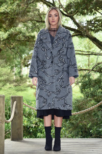 Rope and Glory Coat - Grey