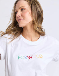 Confetti Tee - White
