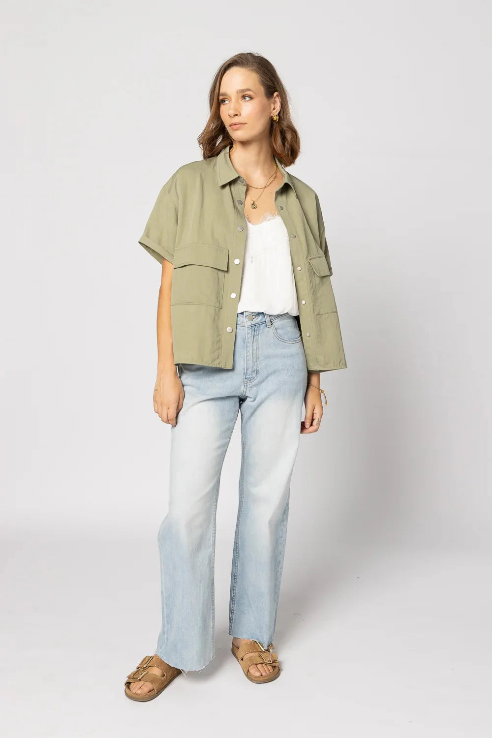 Over the Top Jacket - Khaki