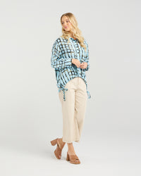 Jodi Shirt - Skyline Plaid