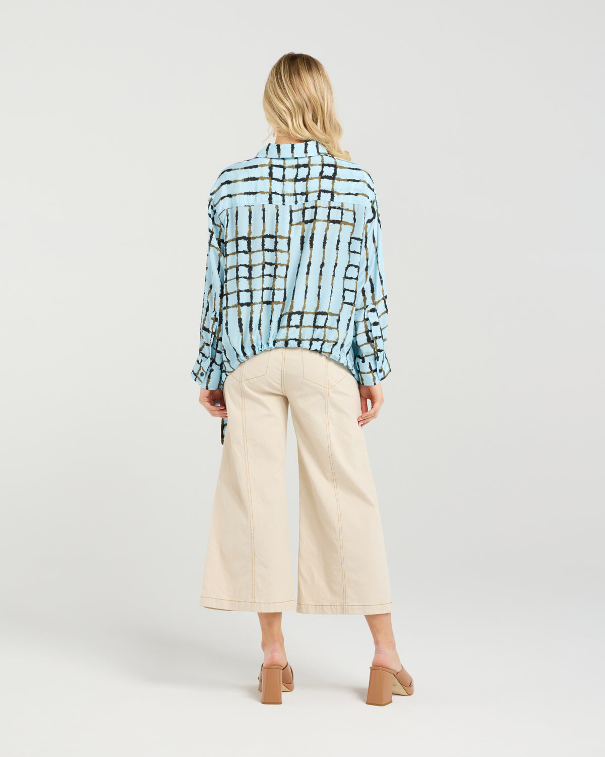 Jodi Shirt - Skyline Plaid