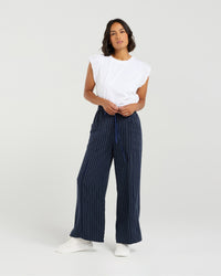 Chloe Pant - Midnight Stripes