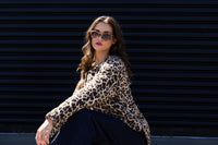 Tied Up Jacket - Animal Print