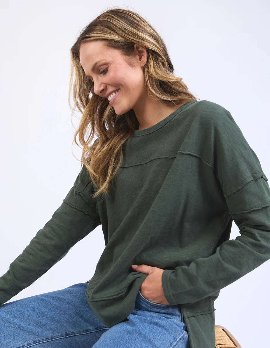 Jayne Throw On Top - Khaki