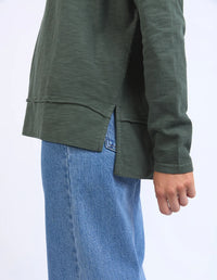 Jayne Throw On Top - Khaki
