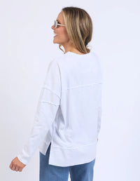 Jayne Throw On Top - White