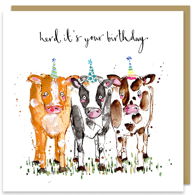 Birthday Herd Card