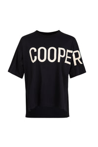 Left Hanging T-Shirt - Black