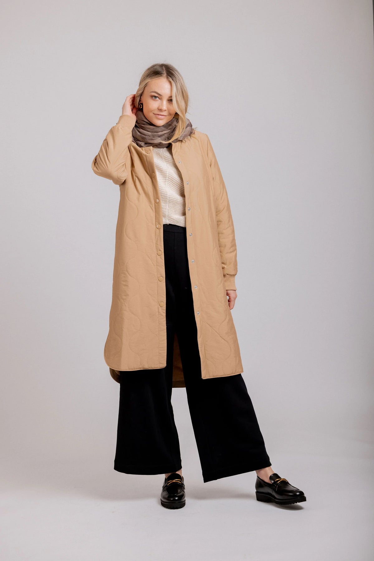 Sonya Coat - Oat
