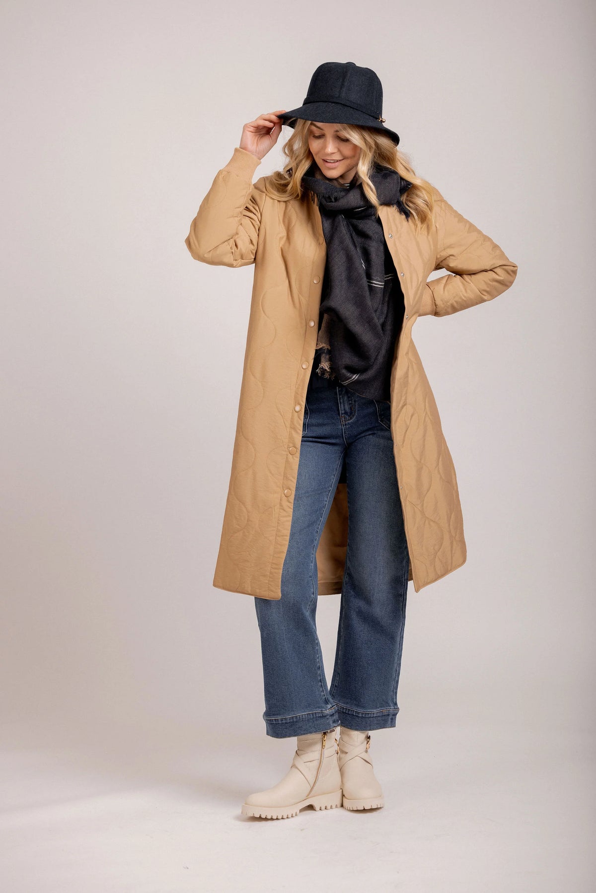 Sonya Coat - Oat