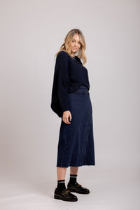 Hudson Knit - Navy