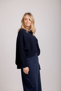 Hudson Knit - Navy