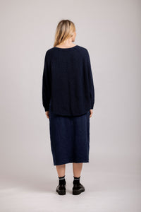 Hudson Knit - Navy