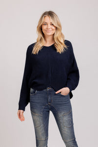 Hudson Knit - Navy