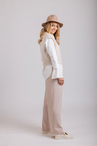 Cora Vest - Oat