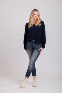 Hudson Knit - Navy