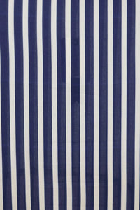 Cocoon Dress - Navy Stripe